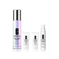 【CLINIQUE 倩碧】超激光淡斑精粹PRO入門組(淡斑精粹PRO 30ml+淡斑保濕輕乳霜5mlx2/美白淡斑精華)