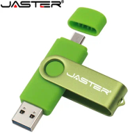 JASTER TYPE-C High Speed USB Flash Drive OTG Pen Drive 256GB 128GB 64GB USB Stick 32GB Pendrive Flash Disk for Android Micro/PC