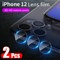 2Pcs for IPhone 12 11 Pro Max Camera Protector Glass IPhone 12 Pro Max 11pro Max Protective Glass Film IPhone 12 7 8 6 6s Plus 5