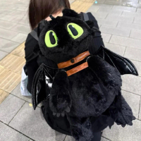 Túi/ba lô búp bê khủng long hoạt hình Toothless (từ bộ phim Kung Fu Panda), chủ đề “Night Sha – Chàn
