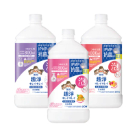【LION 獅王】趣淨抗菌洗手慕斯補充瓶800ml(柑橘/果香/花香)