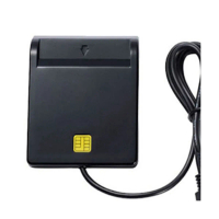 Pembaca kad pintar USB, Atm Bank, pengisytiharan cukai, Ic, ID, hitam
