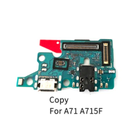 For Samsung Galaxy A71 A715F USB Charging Board Dock Port Flex Cable Repair Parts