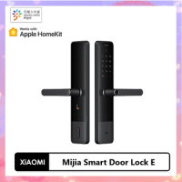 Xiaomi Mijia Smart Door Lock E Anti-Mortise Lock Body Electronic Doorbell Intelligent linkage 6 Ways To Unlock 7 Safety Designs