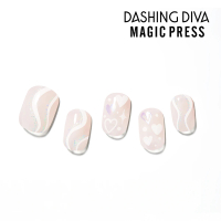 【DASHING DIVA】MAGICPRESS薄型美甲片(閃爍愛心)