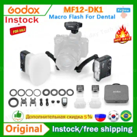 Godox MF12-DK1 MF12 Dental Flash Light TTL Flash 2.4 GHz Wireless Control Speedlight for Sony A6400 A74 A7R5 ZV-E10