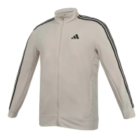 【adidas 愛迪達】男立領運動外套-吸濕排汗 涼感 上衣 運動 休閒 慢跑(JD0165)