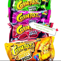 30s **Corntoz BBQ / Spicy / Chili Cheese