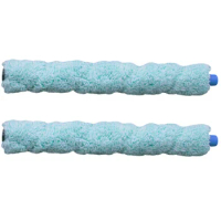 2PCS Soft Main Roller Brush for ILIFE Shinebot W400 W450 W455 Floor Washing Robot Brush Spare Parts Replacement