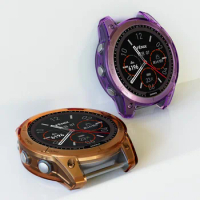 TPU Protector Case Cover For Garmin Fenix 7 7S 7X Smart Watch Soft Silicone Bumper Frame Shell Accessories For Garmin Fenix7