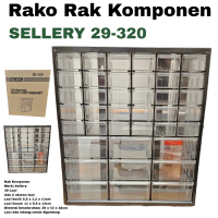 Rako Rak Komponen Sellery 29-320 39 Slot Drawers
