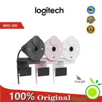 Logitech brio 300 HD camera Live class 1080p online camera for video conferencing streaming media recording computer equipment