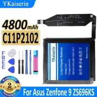 4800mAh YKaiserin Battery C11P2102 For Asus Zenfone 9 ZS696KS Zenfone9 Bateria