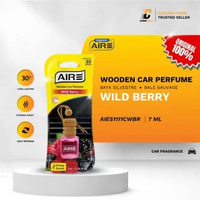 AROMATE AIRE Wooden Hanging Diffuser Car Perfume Parfum Pengharum Pewangi Mobil & Rumah 7 ml Wild Be