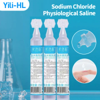 Sodium Chloride Saline Salt Water Cleaning Physiological Solution For Tattoo 0.9 Topical Dilute Skin Wound Clean Care 15Ml