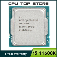 Intel Core i5 11600K 3.9GHz Six-Core Twelve-Thread L3=12M 125W LGA 1200 Processor