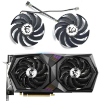 95mm PLD10010B12HH Graphics Card Fan Replacement MSI GeForce RTX 3060 3060Ti RX 6600 6700 XT Gaming X Graphics Fan
