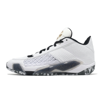 Nike 籃球鞋 Air Jordan XXXVIII Low PF 男鞋 白 黑 金 氣墊 AJ38 低筒 FD2325-107