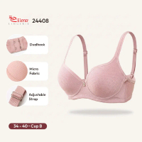 Elena Bra BH Berkawat Cup B – Busa Tipis Tali Lepas Pasang Kait 3 Polos Nyaman Lembut E 24408