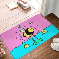 Mr Space Bee 60x40cm Carpet Polyester Floor Mats Trendy Durable Festivle Gifts