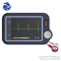 YYHCWellue Pulsebit EX 2.4' Touch Screen Personal ECG/EKG Monitor for Arrhythmia Detection with AI-ECG Analysis via Free App