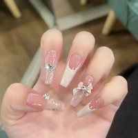 Mã 569 Nails Box Vip đính nơ xinh xắn....569
