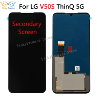 For LG V50S ThinQ 5G LCD Display Touch Screen Digitizer Assembly Secondary Screen For LG V50S LM-V510N lcd Replacement Accessory