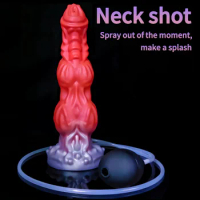 Ejaculating Dildo Soft Huge Monster Penis Animal Dildo Spraying Dick Suction Cup Dildos for Women Squirting Dildo Adult Sex Toys