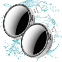 Blind Side Mirrors For Truck Suction Cup Convex Mirror Car Side Mirror 360 Wide Angle Round Side Rear View Convex Mirror Small