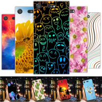 For Sony Xperia XZ1 G8341 G8342 5.2" Case silicon Phone Cover For Sony Xperia XZ1 shockproof Bumper tpu case genius design