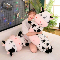 Mainan anak Boneka Guling Sapi/ Boneka Sapi60cm Lembut Halus/Boneka Guling Lucu/Mainan Anak Boneka G