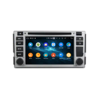 6.2" PX6 Android 10.0 Car DVD For Hyundai Santa Fe 2005 Radio 6 Core Multimedia Player Audio 2 Din 4+64G Stereo Navigation DSP