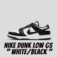 NIKE 耐吉 Nike Dunk Low GS Black 黑白 熊貓 女鞋 CW1590-100(黑白 熊貓)