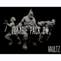 1/35 Scale Height 50mm Zombie Resin garage kit Attack State Figure Model Kit Unassembled and Uncolored Free Shipping DIY Toys