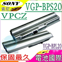 SONY 電池-索尼 VGP-BPS20，VGP-BPL20，VPCZ12Q，VPCZ13GG，VPCZ138GA，PCG-31115P，VPCZ115GW，VPCZ116GG，VPCZ11EG，VPCZ12A14，VPCZ12AHJ，VPCZ12BGX，VPCZ12QGX，VPCZ12WM，VPCZ13GGG，VPCZI36GH，VPCZI3GG1B，VPCZ138GG，VPCZ138GW，VPCZ115GC，VPCZ115GG，VPCZ11EGGB，VPCZ11FH，VPCZ117GW