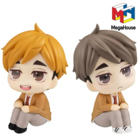 Megahouse Look Up Haikyuu!! Miya Osamu Miya Atsumu Anime Figure Figurine Toys Collectible Doll Gift for Fans