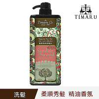 【Timaru 堤瑪露】檀香精油洗髮乳 1000ml (乾燥髮質適用)-黑方瓶系列