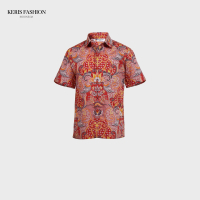 Keris Gallery Kemeja Anak Batik Lengan Pendek Keris Wismala Ratri 012HSPFS8OKGB