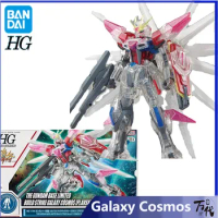 Bandai HG BUILD FIGHTERS HGBF 1/144 Build Strike Galaxy Cosmos Plavsky Particle ClearThe Gundam Base Limited Action Figur Toy