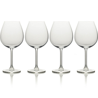 《Mikasa》水晶玻璃紅酒杯4入(739ml) | 調酒杯 雞尾酒杯 白酒杯