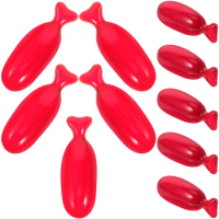 10 Pcs Fake Blood Capsules Bloody Tool for Makeup Cosplay Plasma Edible Zombie Supply Washable Starch Halloween Decorations