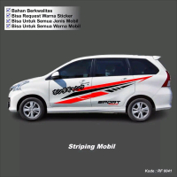 STIKER MOBIL AVANZA XENIA INNOVA TERIOS XPANDER PAJERO DLL STIKER CUSTOM STIKER CUTTING UNIVERSAL VA