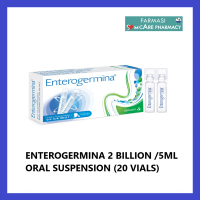 ENTEROGERMINA 2 BILLION/5ML ORAL SUSPENSION (20 VIALS)