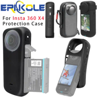 For Insta360 X4 Protective Case Mini Bag for Insta360 X4 Screen Protector Film for Insta 360 X4 Action Camera Accessories