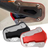 CRF300L Foot Side Stand Extension Kickstand Motorcycle Sidestand Plate Enlarge For Honda CRF 300 L Rally 2021 2022 CRF300 300L
