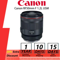 Canon RF 50MM F1.2 USM Large Aperture Standard Fixed Focus Portrait Red Circle Autofocus Full Frame Mirrorless Camera Lens