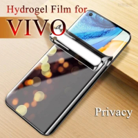 IQOO 10 9 Privacy Hydrogel Film For VIVO XNOTE X80 X70 X60 X90 Pro Plus Soft Anti-Peeping Screen Protector IQOO 8 9 7 6 5 Pro