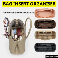 【Soft and Light】Bag Organizer Insert For Hermes Garden Party 30 36 Organiser Divider Shaper Protector Compartment Inner Lining