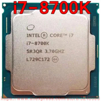 Original Intel CPU Core 8 series i7-8700K Processor i7 8700K 3.70GHz 12M 6-Cores Socket 1151 free shipping speedy ship out