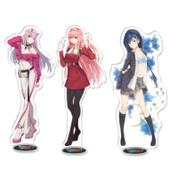 22 TYPE DARLING in the FRANXX Anime Figure Acrylic Stand Model Toys Kawaii ZERO TWO 02 Action Figures Desk Decoration Anime Gift